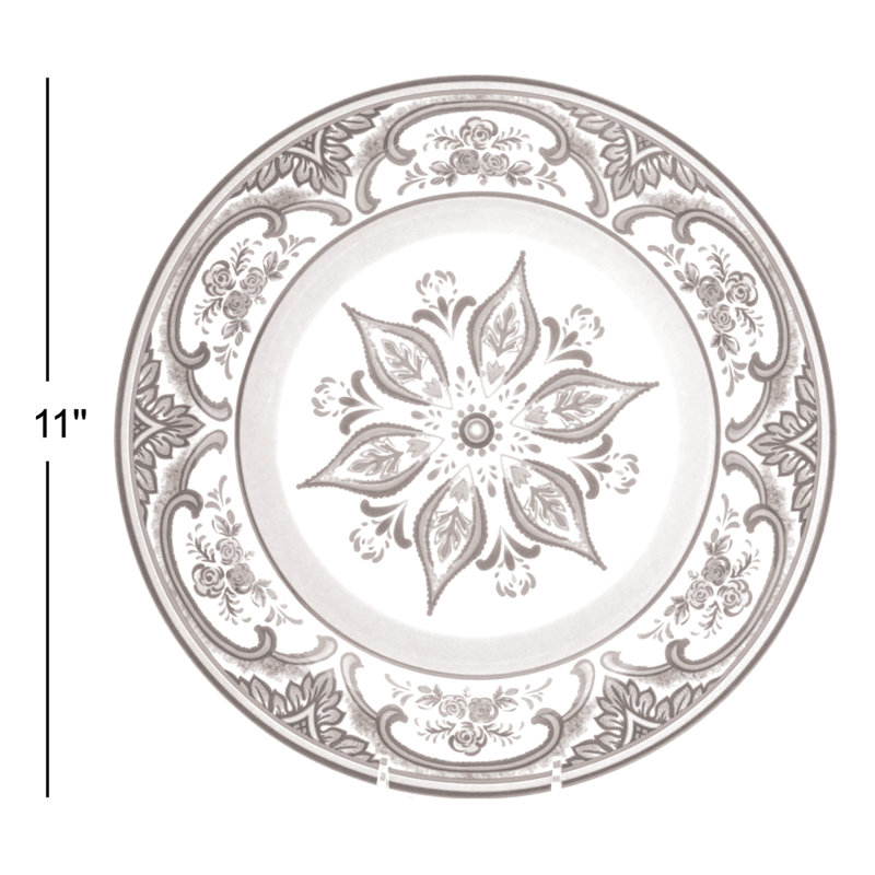Ensemble d'assiettes plates Zanzibar