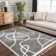 Davyeon Abstract Gray Area Rug