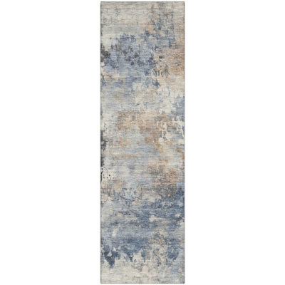 Premium Machine Washable Mayfield AMF2073 Abstract Rug