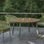 Plank Outdoor Round Dining Table