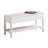 Solid Wood Shoe Bench In White - Modern And Functional Storage Finish Enhance Your Entryway-160888889