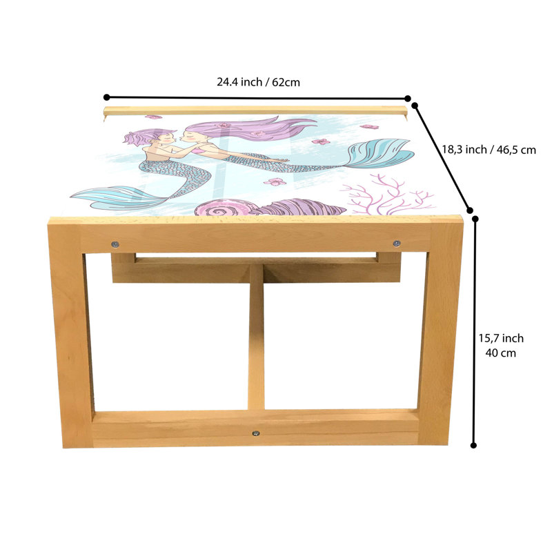 Jadn Sled Coffee Table, 62cm H x 46cm W x 40cm D