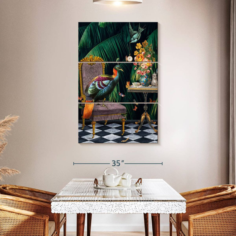 Brampt Tea Time, 50'' H X 32'' W