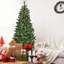 Arbre de Noël, 751 pointes en PVC, structure à charnières et support en métal - arbre des Fêtes contrôlé par application intelligente-1001768154