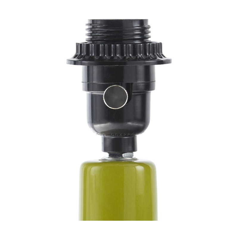 Lampe de table d'appoint Terae, Vert, Beige