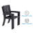 8 - Person Patio Dining Set with Extendable Rectangular Table