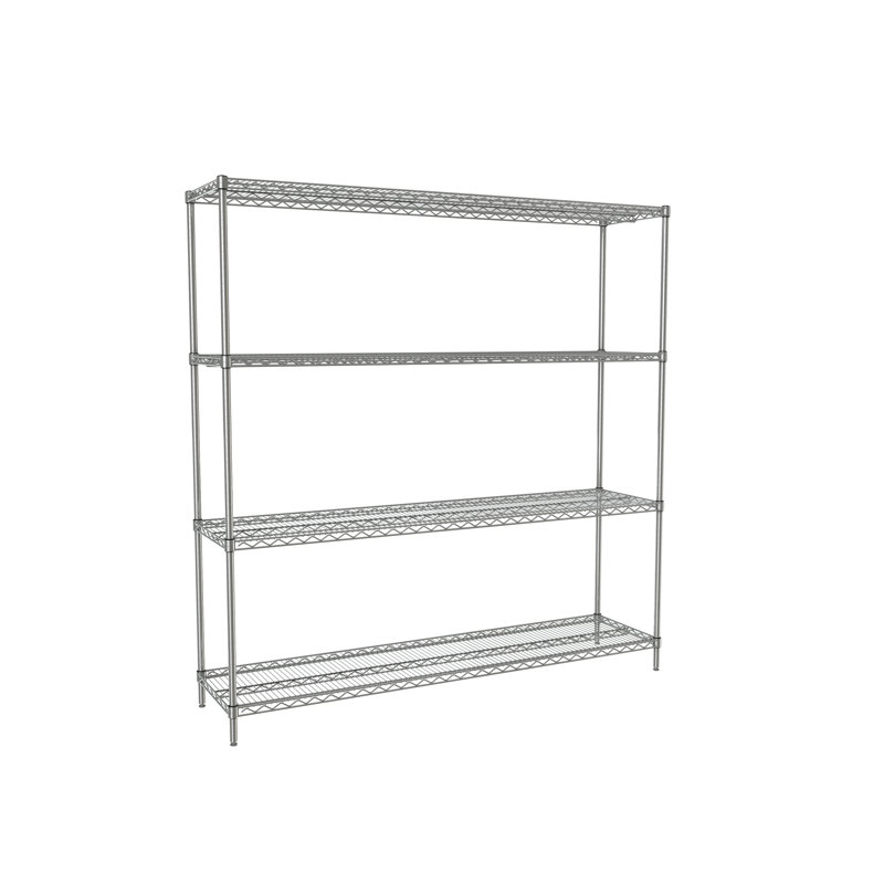 Heavy-Duty Shelving Unit, 74" H x 72" W x 18" D