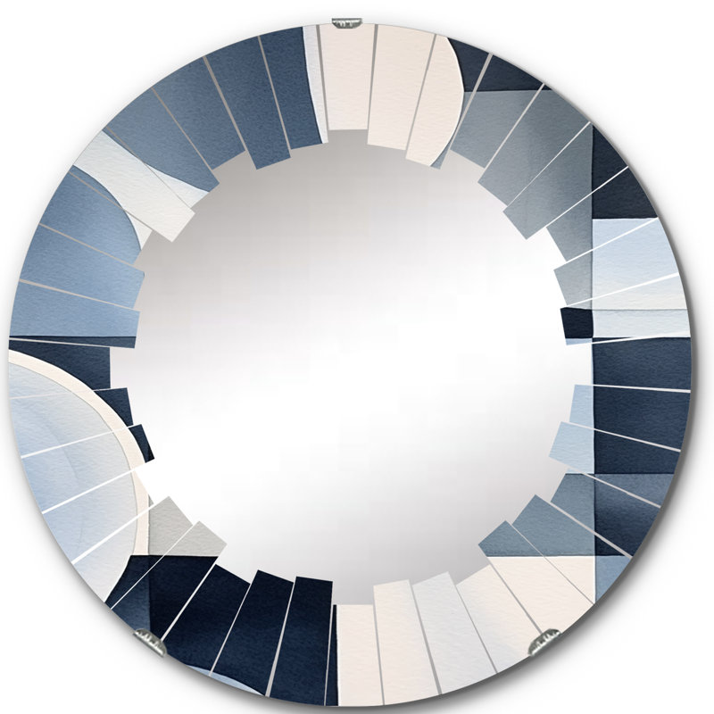 Miroir mural Myrtou, 24 po x 24 po