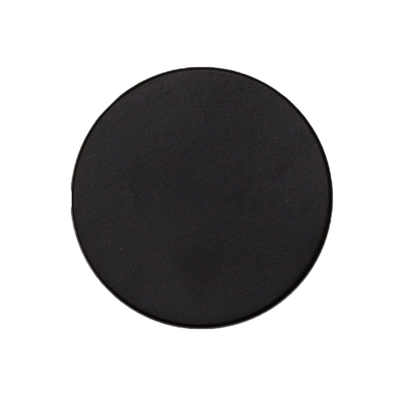 Poignée ronde de 1 po de diamètre, Noir mat
