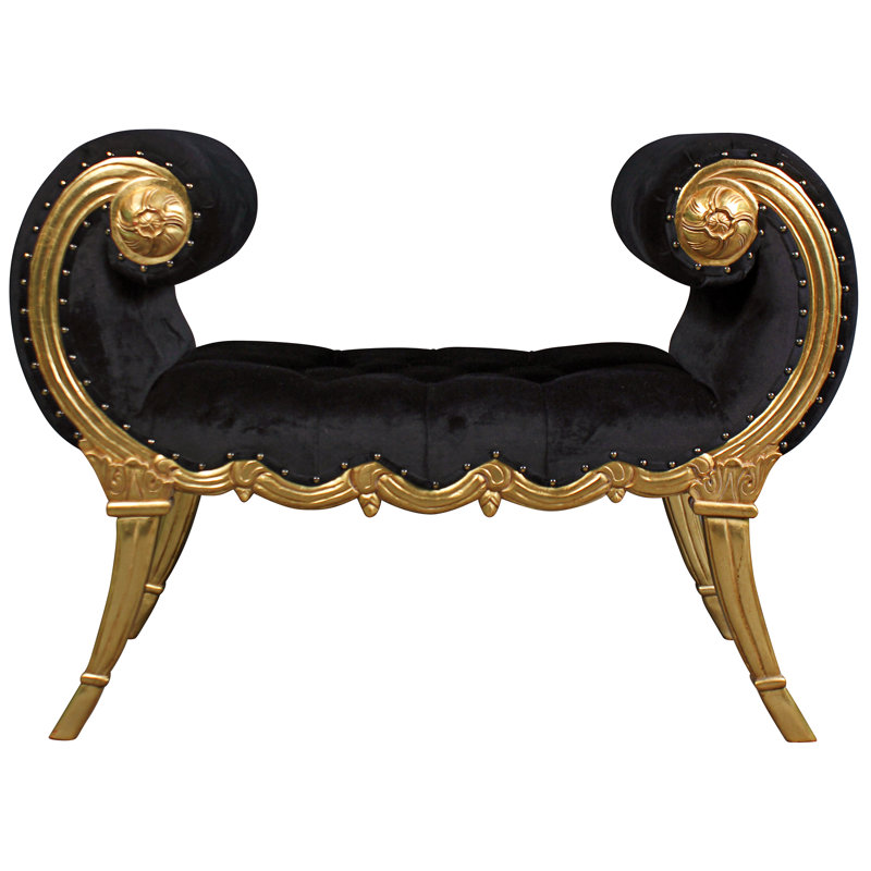 Banc rembourré Mavro Apolline Crescent