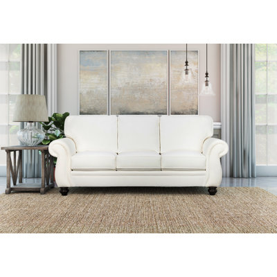 Oswaldo 89"" Rolled Arm Sofa with Reversible Cushions -  Wayfair Custom Upholstery™, CE895D80CFF144DCACEB7E3E15F7FB5E