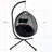 Foldable Hanging Egg Chair with Stand and Cushion-1918962524-1918962525