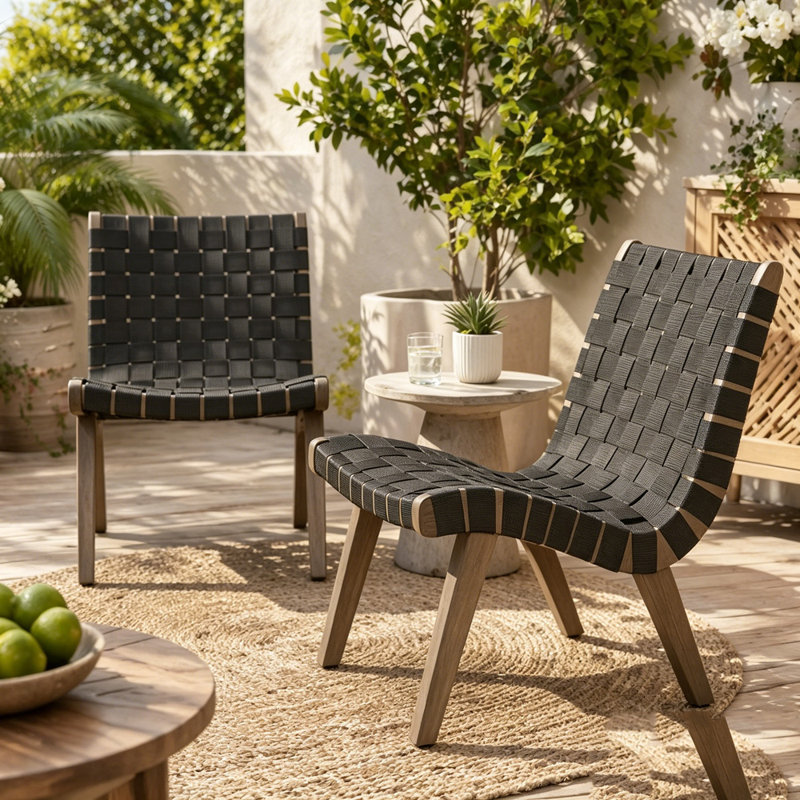 Chaise longue, Black