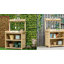 Banc de jardin en pot Leenah