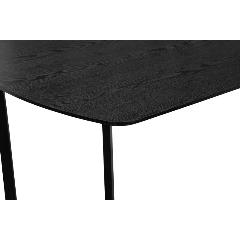 Navleen Metal Base Dining Table, 76cm H x 90cm W x 140cm L