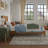 Amandah Low Profile Solid Wood Panel Bed-1063239675-1063239672
