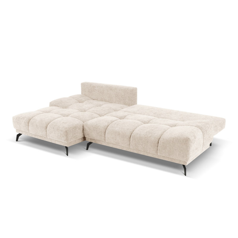 Cuthrell 5 Seater Sofa Bed, Left Hand Facing, Beige