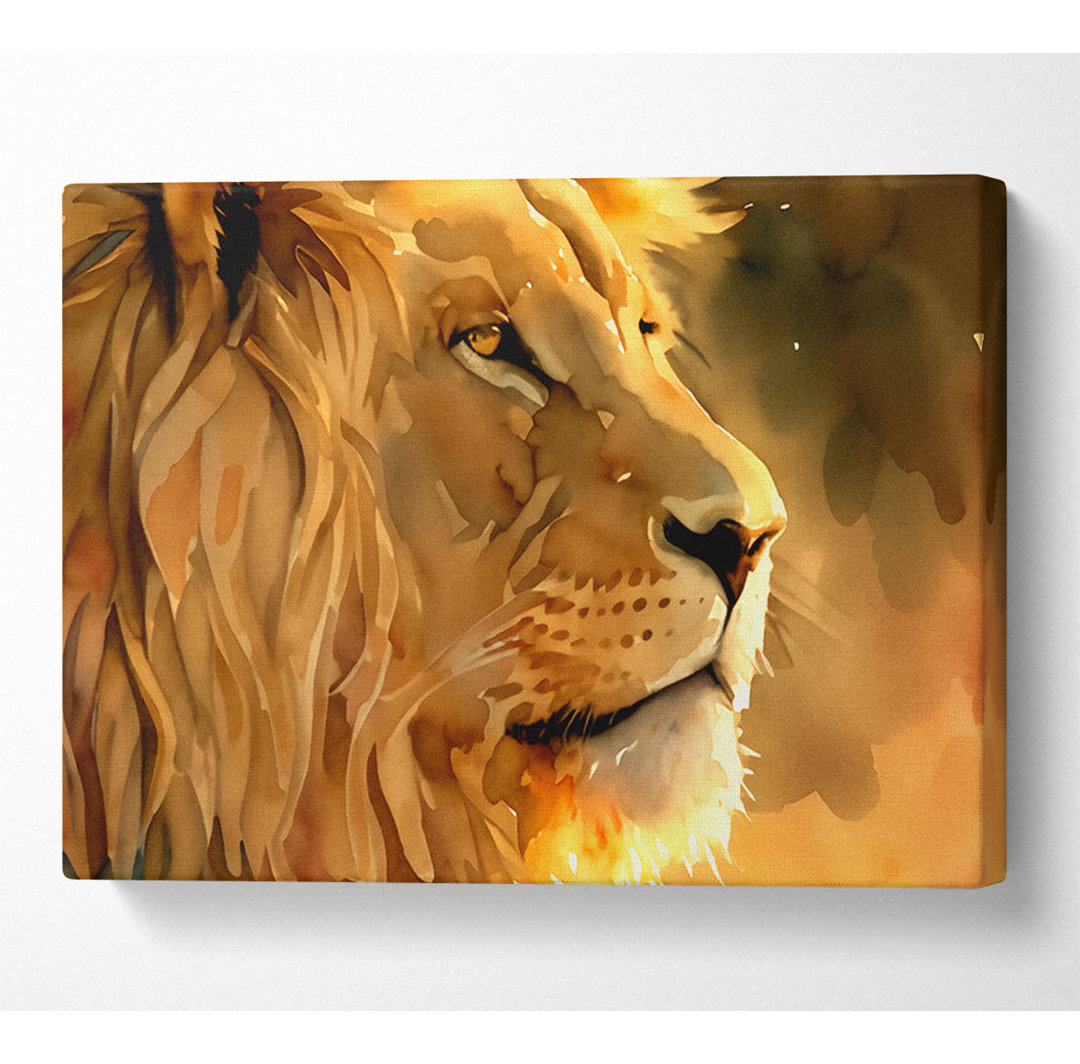 Kunstdruck Lion