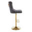Tabouret de comptoir pivotant à hauteur réglable avec structure en métal-108939429-108939428