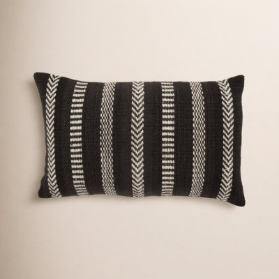 Positano Embroidered Indoor/Outdoor Lumbar Pillow Cover