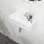 Bathroom Sink Wall Mount Ceramic - 14.93X7.25 Inch, White, Stain , Rectangular, Faucet Hole Supplied Inch Mount,