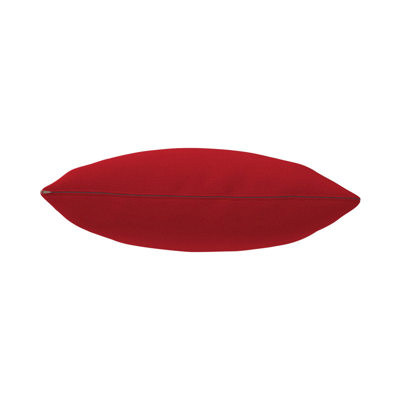 Gabi Sunbrella® Indoor/Outdoor Throw Pillow, Square 20", Canvas Jockey Red Sunbrella® Canvas
