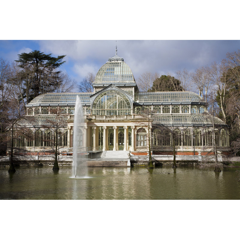 Madrid - Crystal Palace - Wrapped Canvas Print, 30cm H x 46cm W