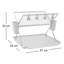 Brabantia Sinkside Large Foldable Dish Drying Rack-133006133