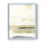 Cadre simple bleu est en rupture de stock