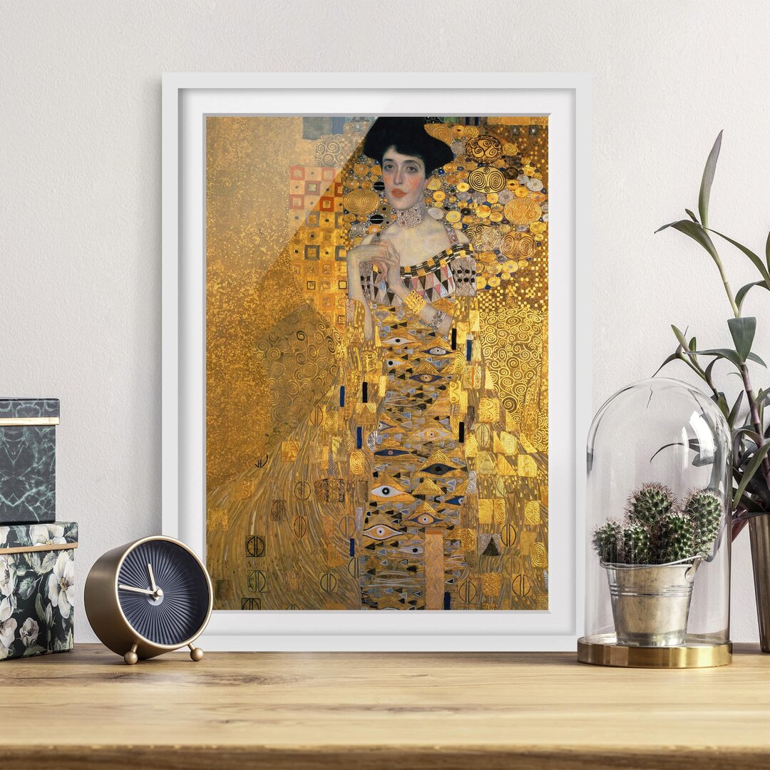 Poster Adele Bloch-Bauer I von Gustav Klimt