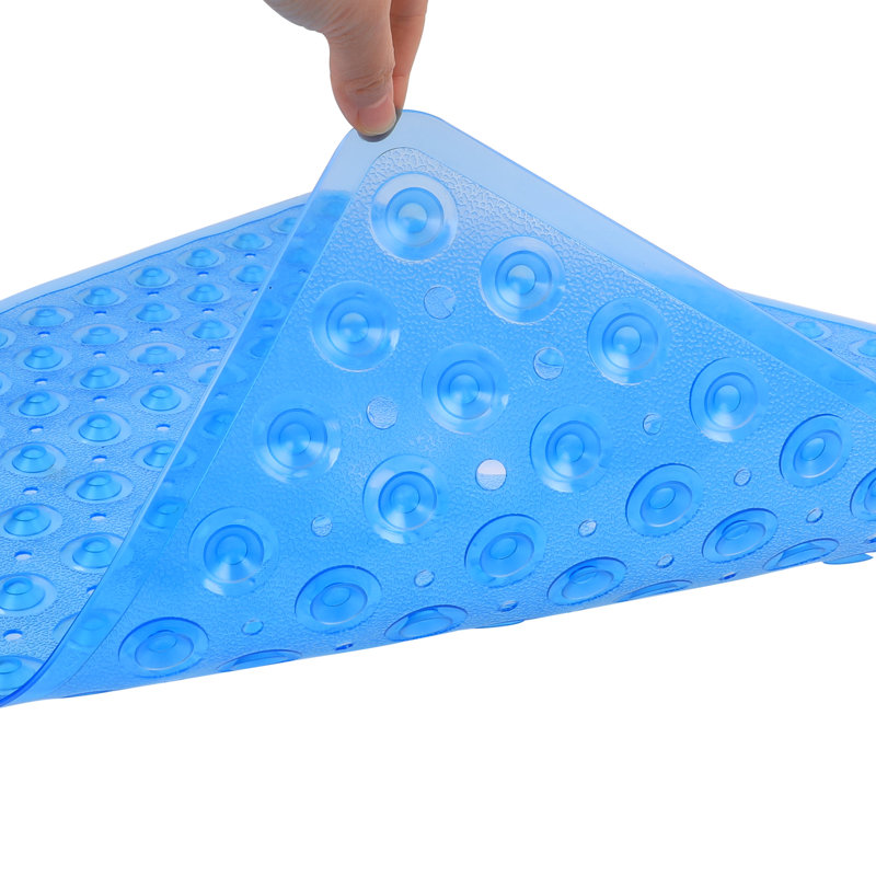 Aesop Plastic / Acrylic Non-Slip Shower Mat, Blue