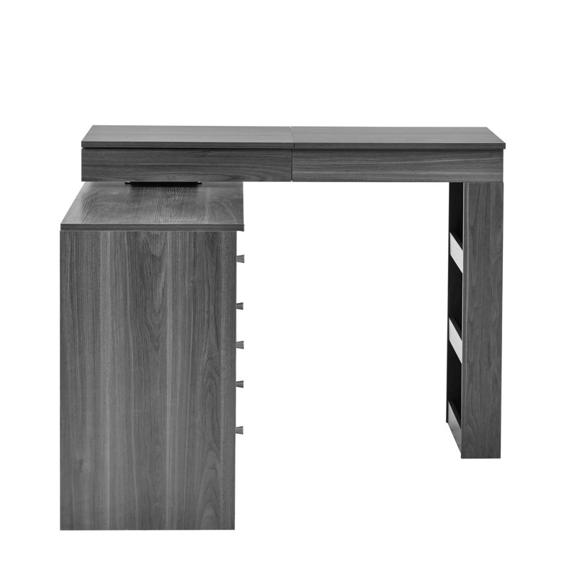 Coiffeuse avec miroir, Gris
