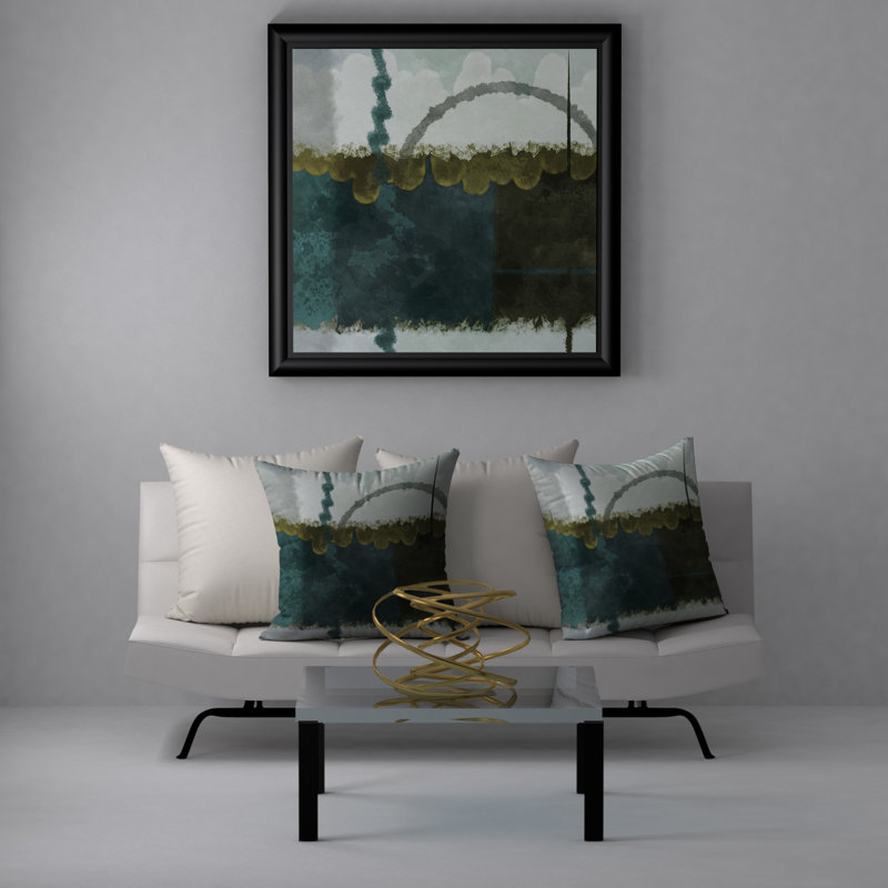  Housse et insert de coussin carré indéniablement confortable, H 20 po x l 20 po