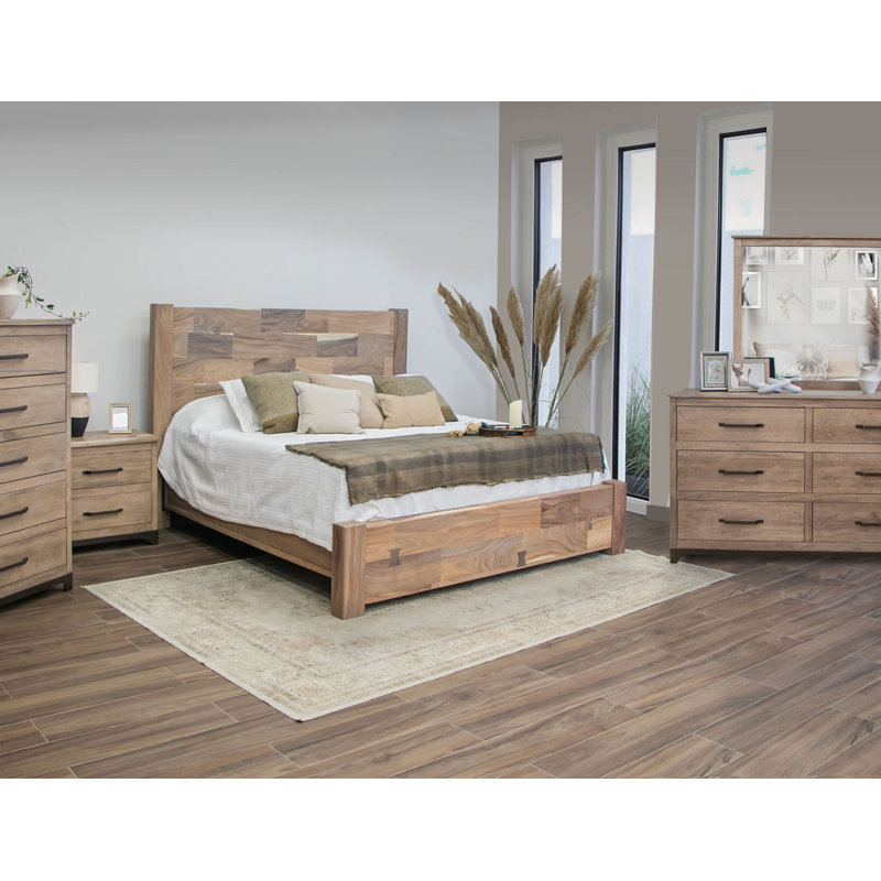 Commode 6 tiroirs Natural Parota