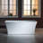 Echo 59'' x 29.5'' Soaking Acrylic Bathtub-59001516