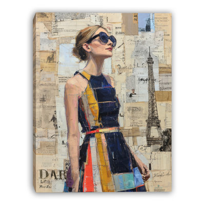 Art mural sur toile Elegant Wanderer