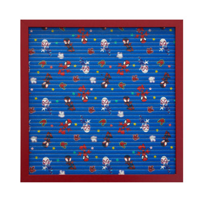 Spidey and His Amazing Friends 12"x12" Memo Letterboard with MDF Frame, includes 145 Characters