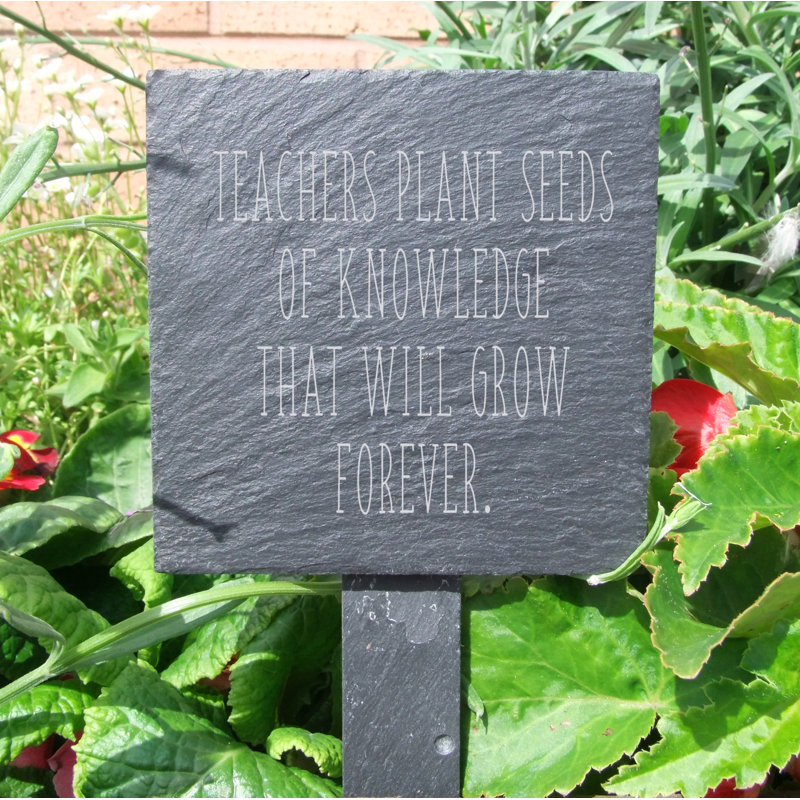 Kendleton Stone Plants & Flowers Garden Sign