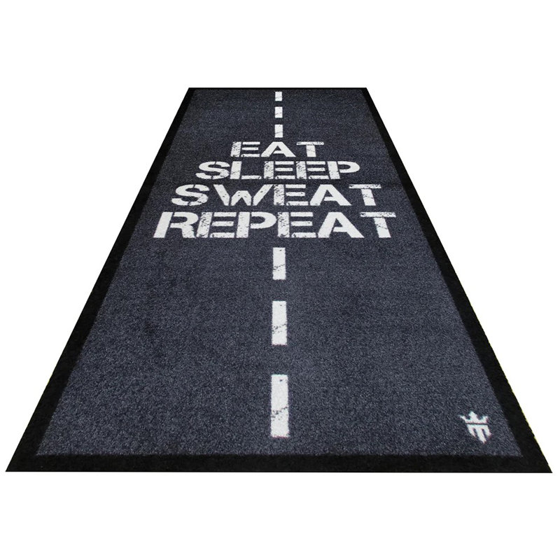 Petit tapis lavable Eat, Sleep, Sweat,