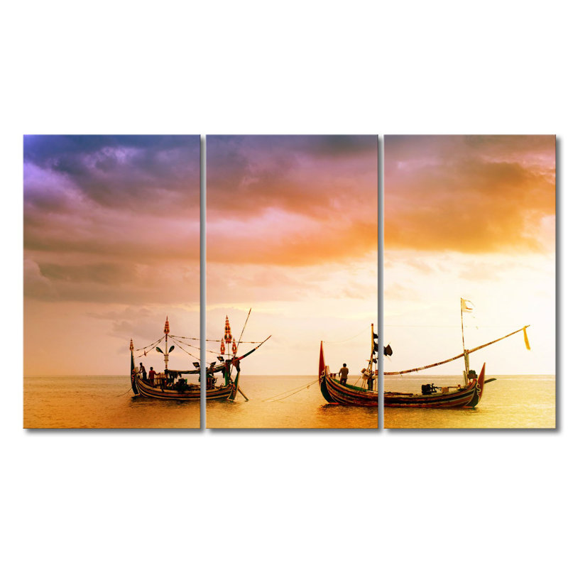 3 Piece Wrapped Canvas Print