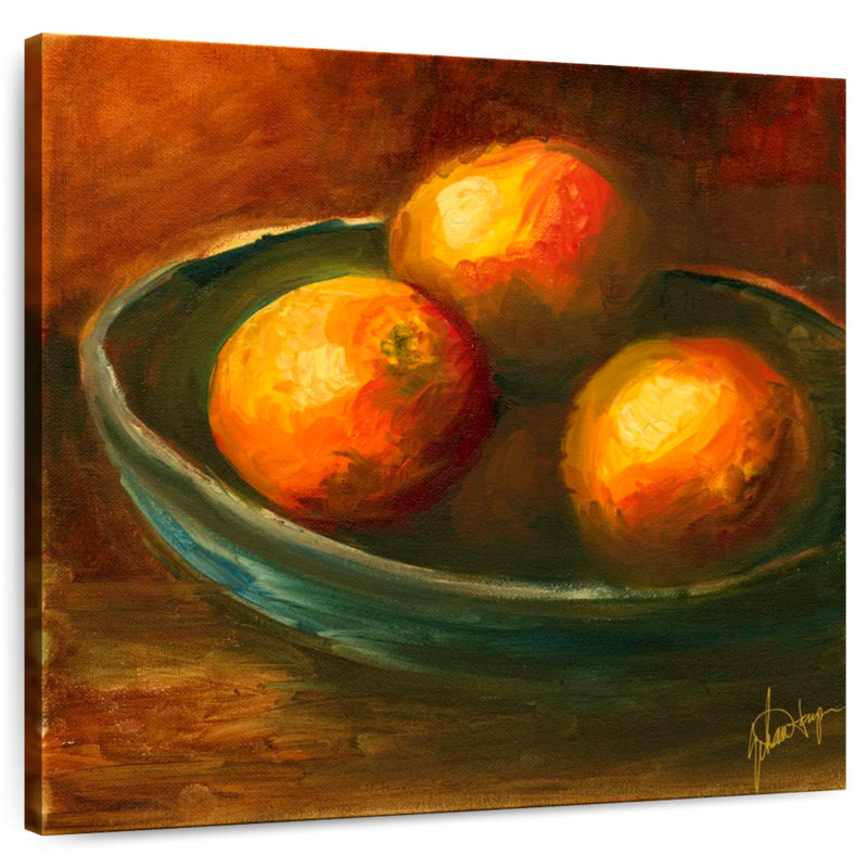 Yarlin Rustic Fruit IV, 16" H x 16" W