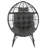 Cobien 1 Person Egg Chair with Stand