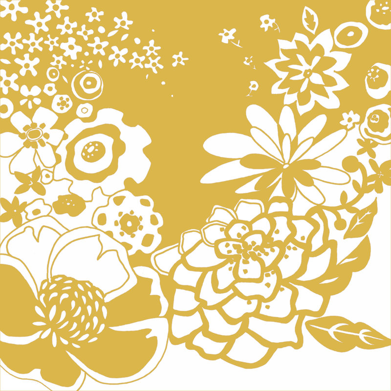 Vibrant Tokyo Garden II by Chariklia Zarris - Wrapped Canvas Print, 122cm H x 122cm W x 3.8cm D