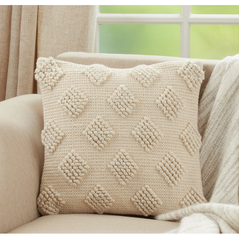 Housse de coussin Haniyah, Mélange de duvet