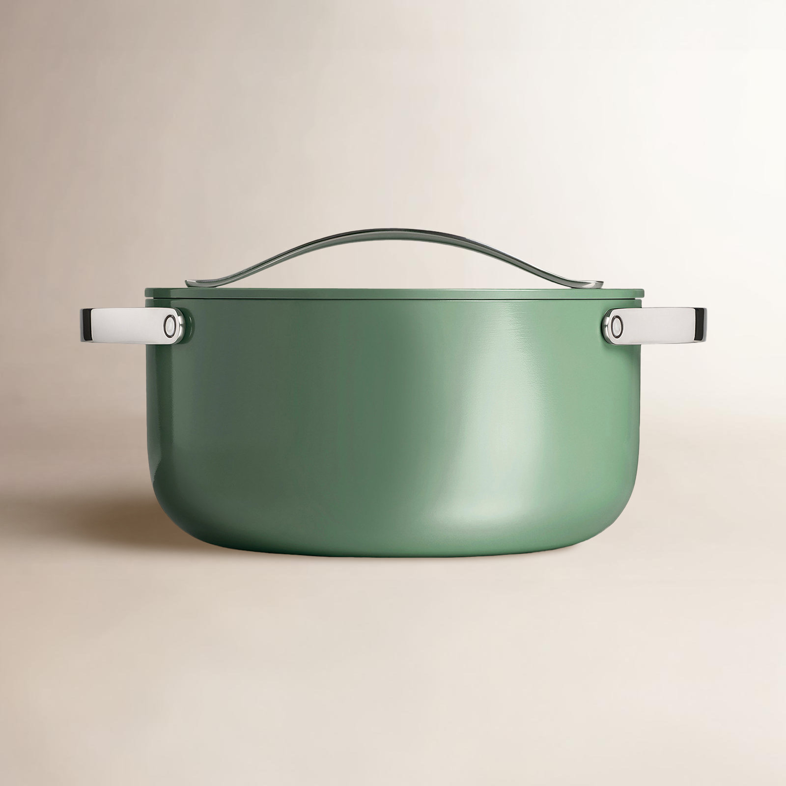 Nonstick Ceramic Dutch Oven, Sage