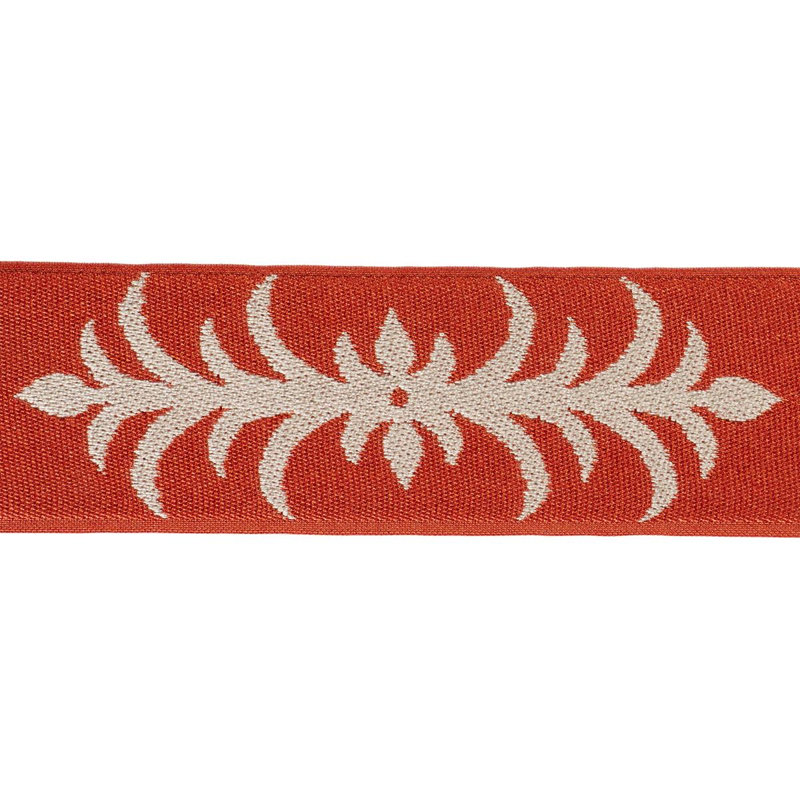 Schumacher X Celerie Kemble Acanthus Tape, Tan
