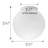 5.75 Inch Alabaster Replacement Light Glass, Millbridge Collection, White