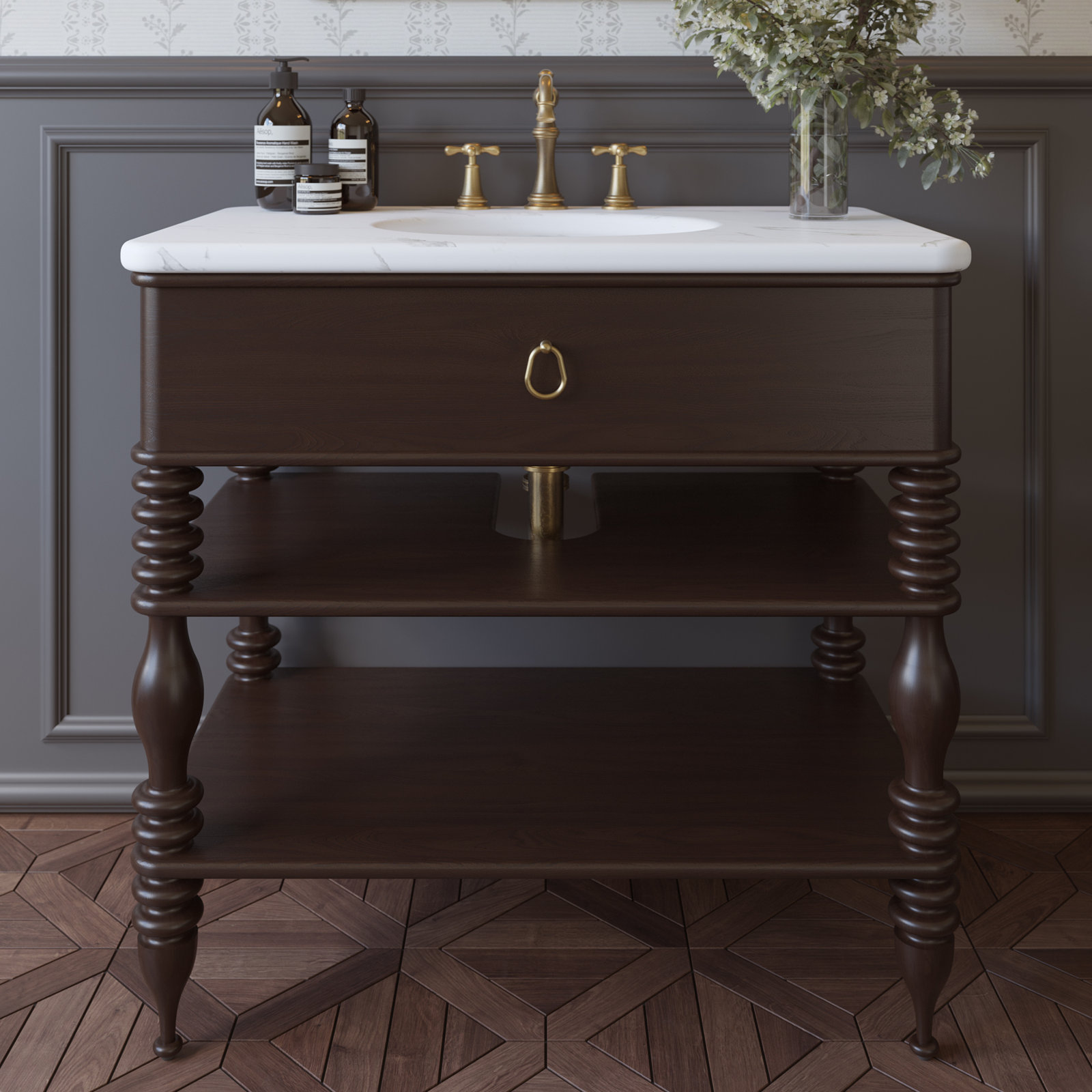 Darla 36" Bathroom Vanity , 36"