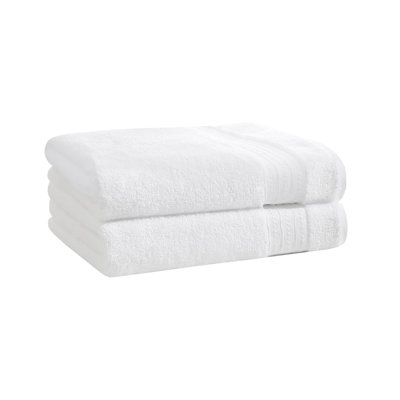 2 - Piece Cotton Blend Bath Towel Same-Size Set Guest Room Case Pack