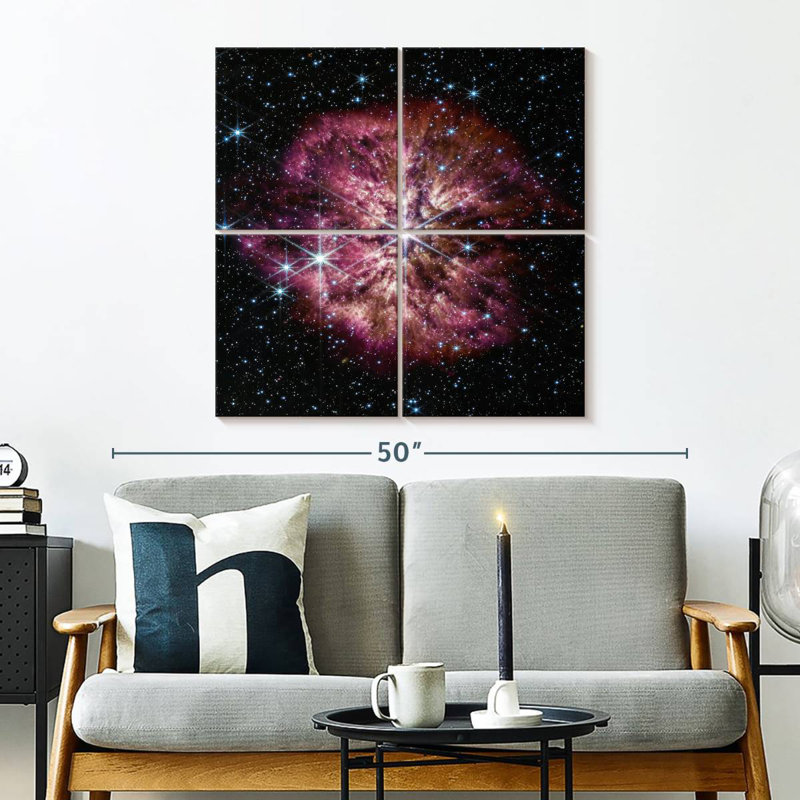 Télescope Oberle Webb prélude à Supernova, H 32 po x l 32 po